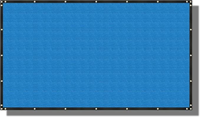 Outdoor Shade Privacy Protect Fence blue color